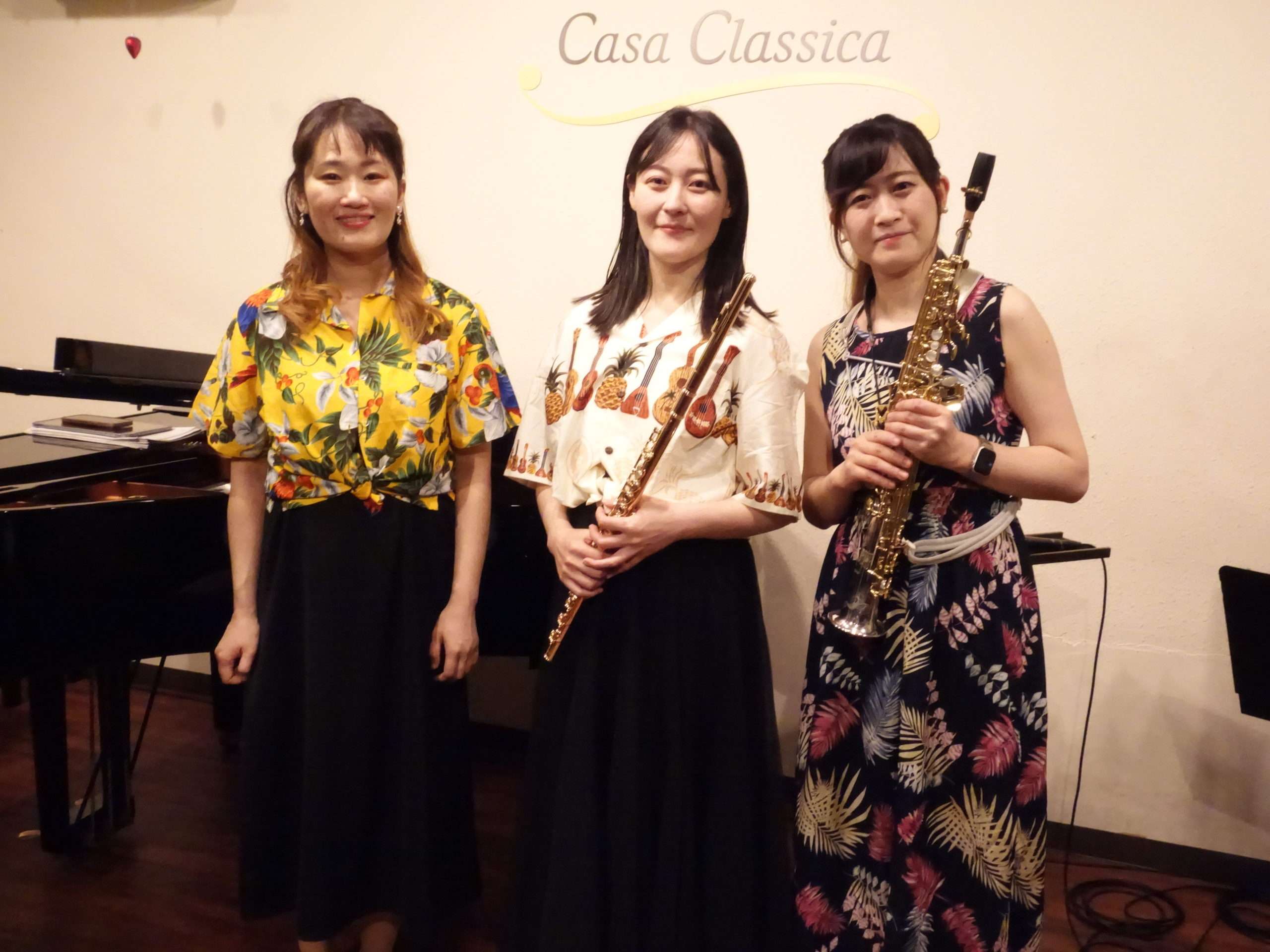 Trio 5月22日（水）夜の部 東奏8-0219☆2F マイセンフィギュリンB Suzuran （フルート）石山佳奈 伊東優梨 工芸品