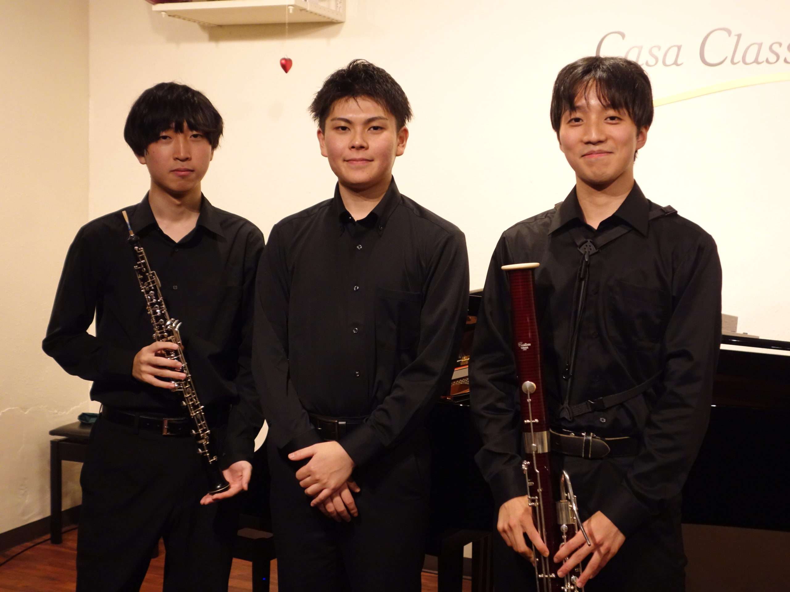 7月6日（土）夜の部 TRIO IN HARMONY 友田航太郎（ファゴット）古川瑞