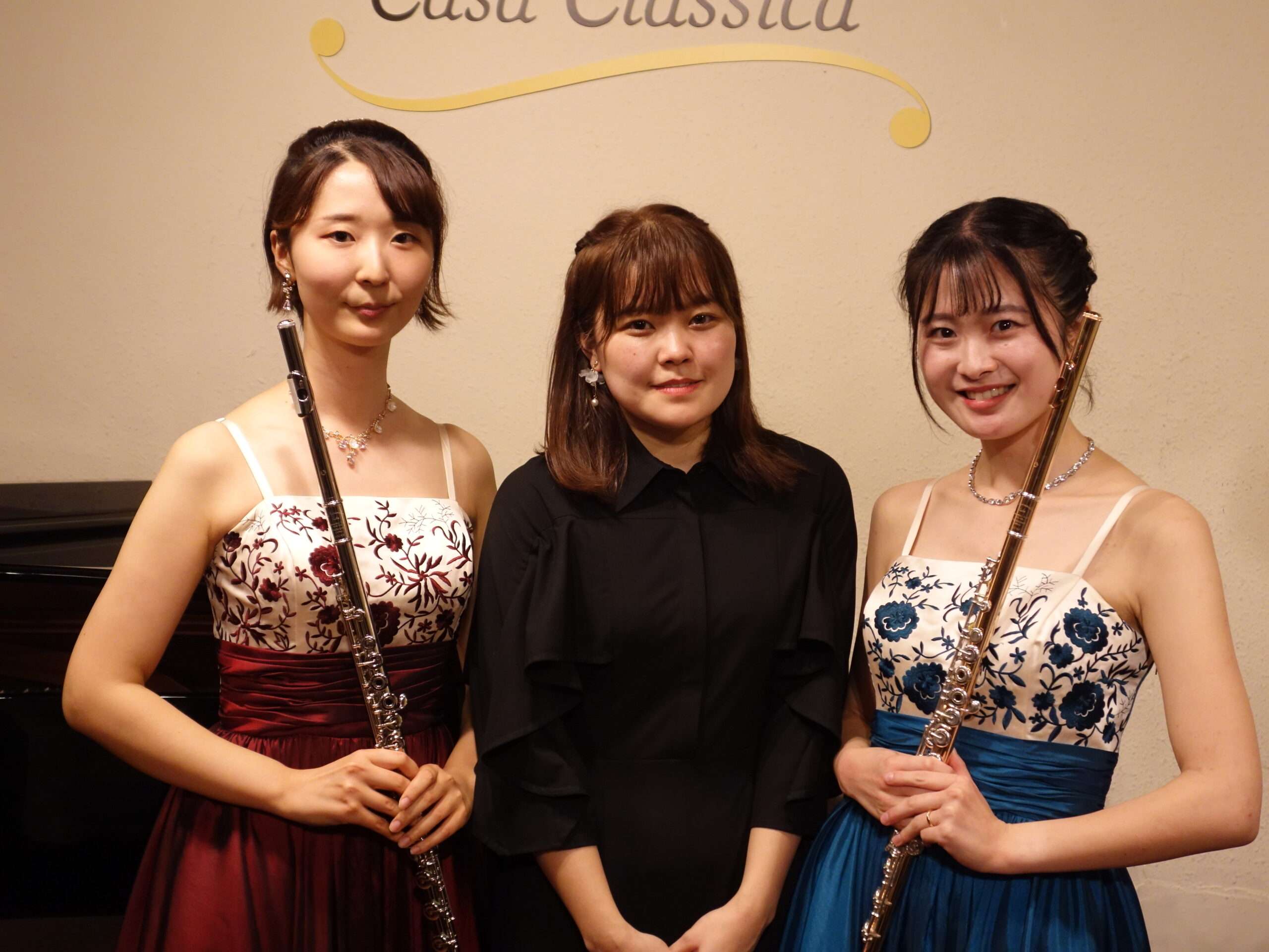 11月17日（日）昼の部 石井優菜（フルート）佐藤佑香（フルート）山田  