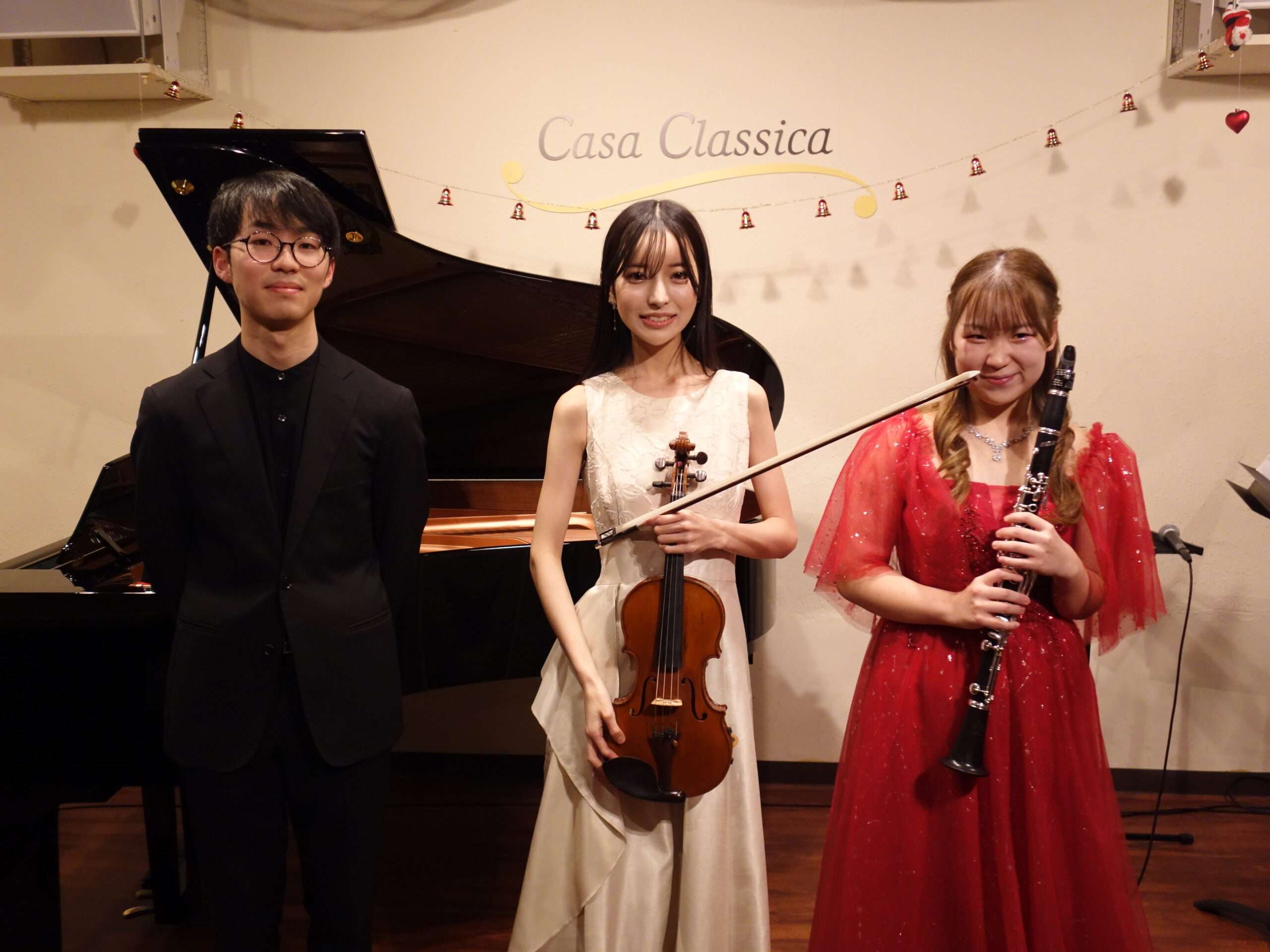 12月15日（日）夜の部 塙麟太（ピアノ）柳川琴音（ヴァイオリン）永坂