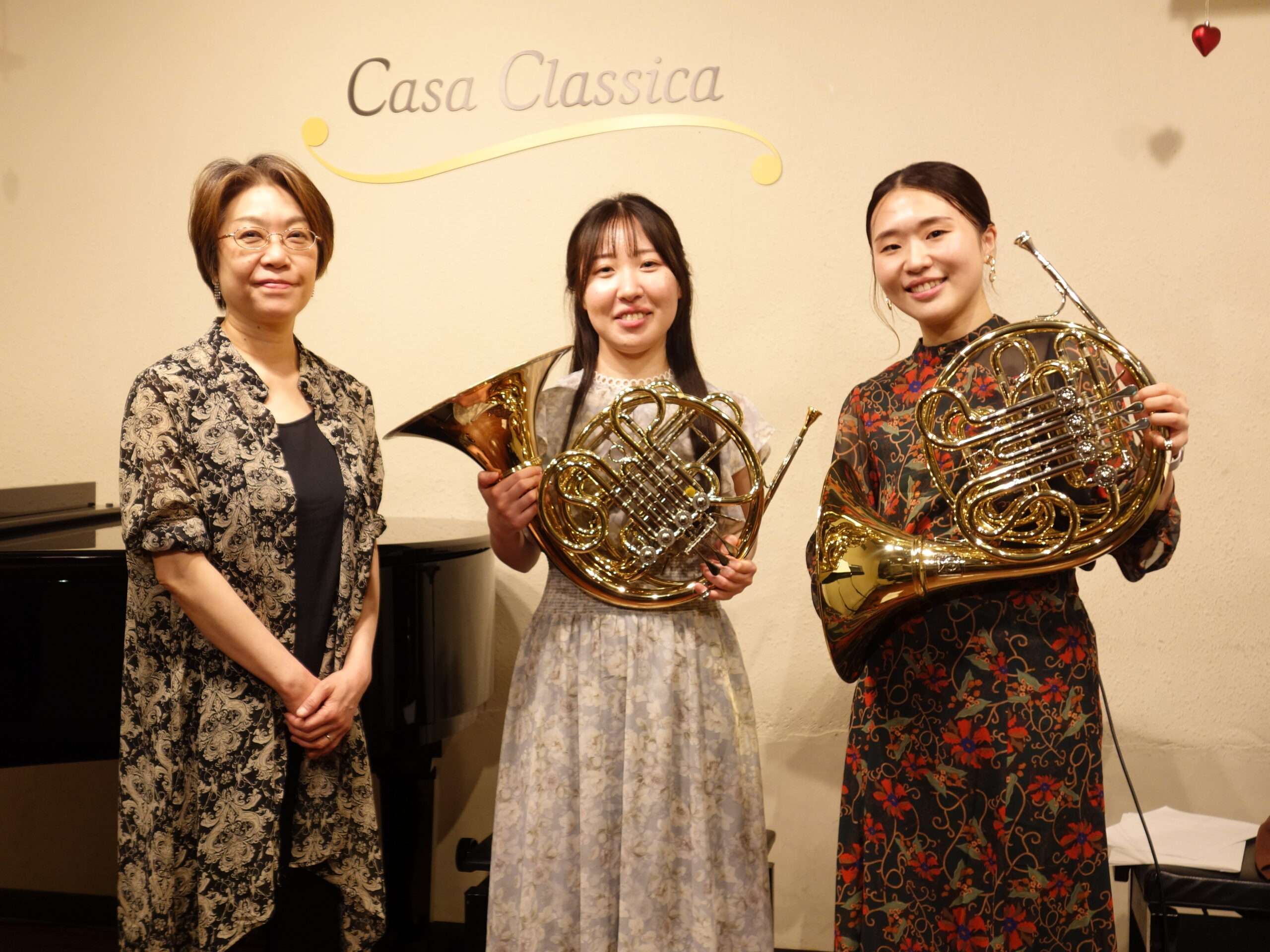 3月22日（土）夜の部 青木そら（ホルン）城後智絵（ホルン）宮内里恵