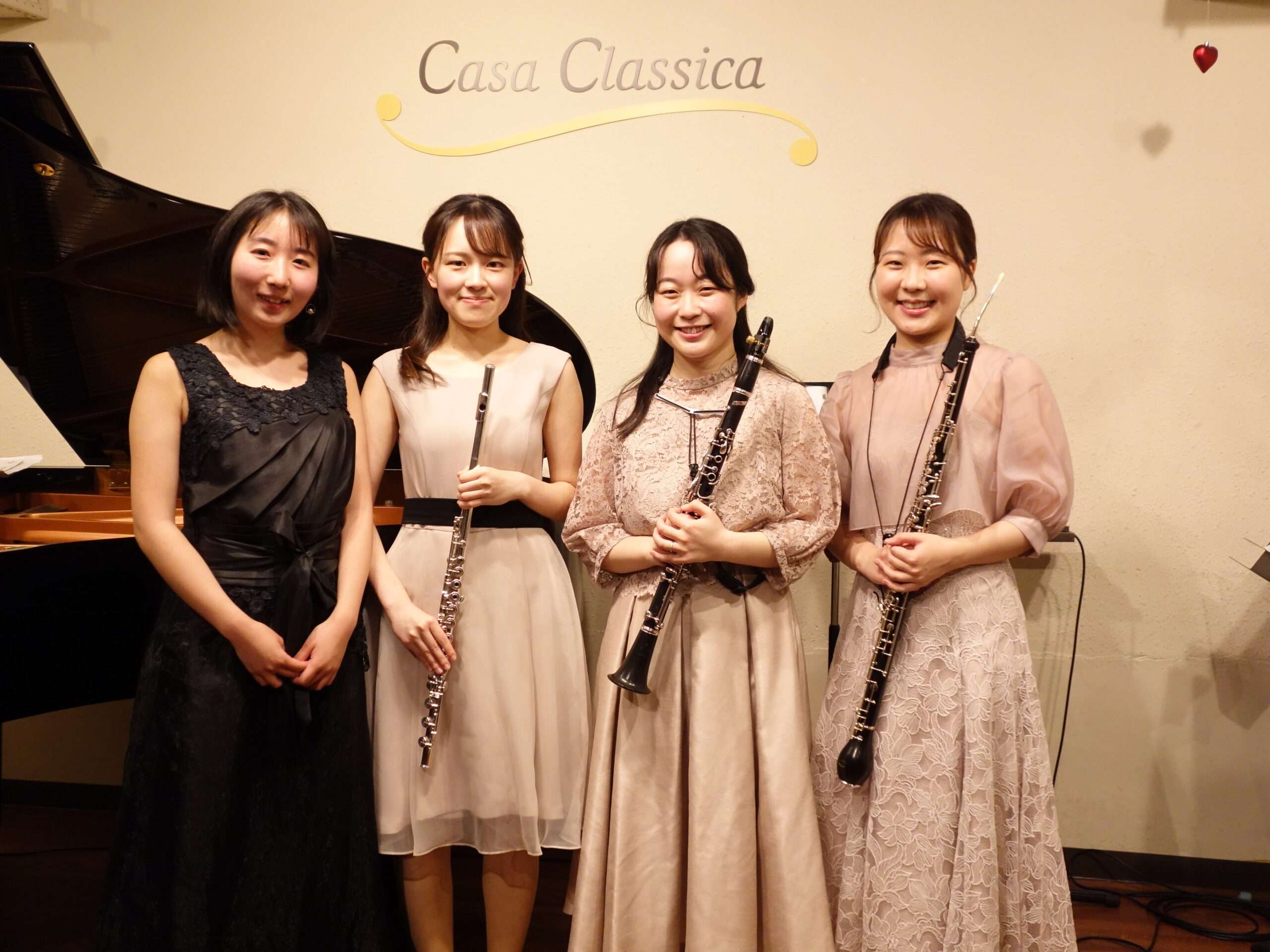 3月30日（日）昼の部 山崎まりあ（フルート）櫻井文香（オーボエ）冨菜