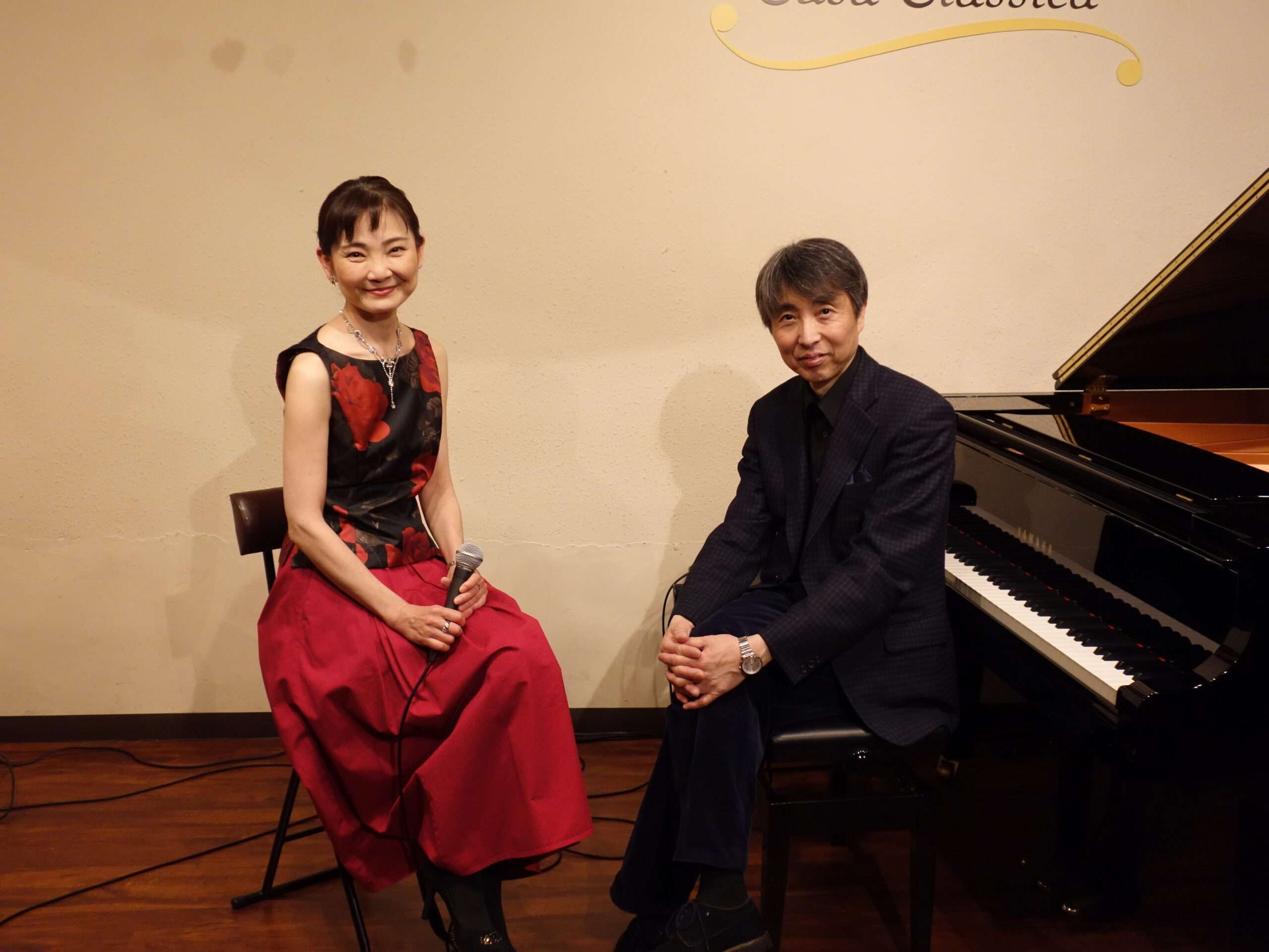 4月6日（日）昼の部 Chocolat (ショコラ）藤野聡（ピアノ）馬淵聡子