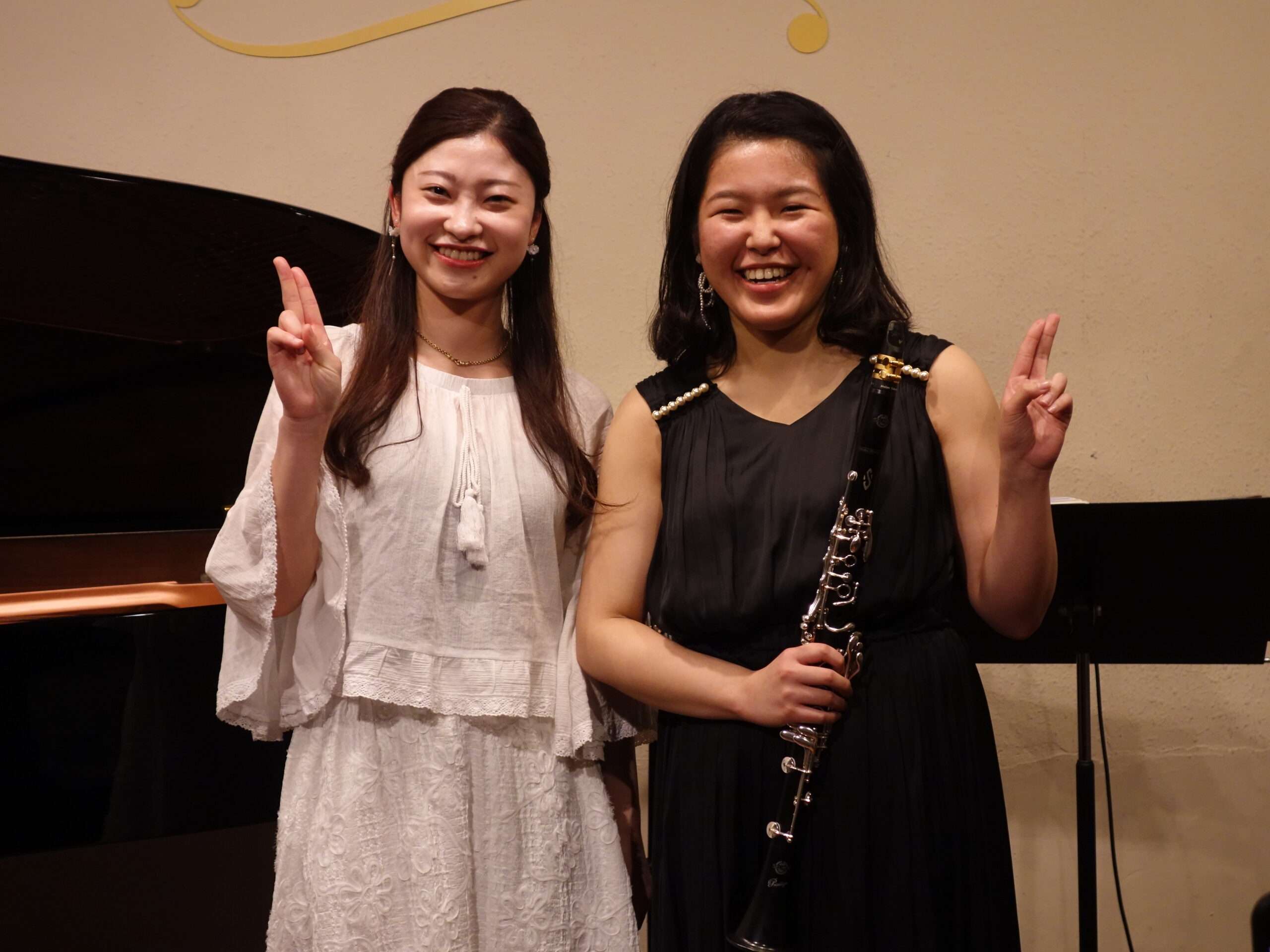 5月10日（日）夜の部 鈴木優菜（クラリネット）美里芽玖（ピアノ）鈴木